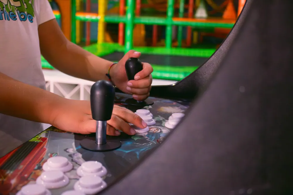 Máquina arcade de la zona gamer
